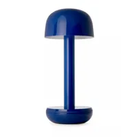 humble -   lampe de table two bleu  aluminium